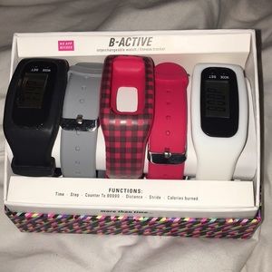 B-active interchangeable watch/ fitness tracker